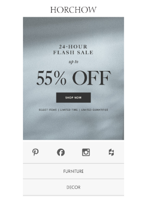 Horchow Mail Order - Today only: Save up to 55% off!