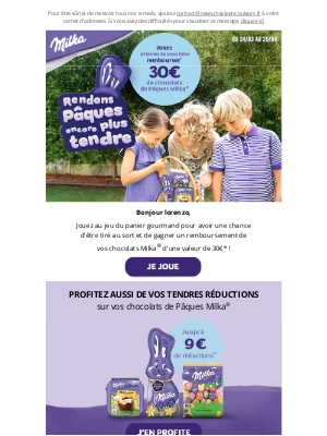 Ma Vie en Couleurs (France) - 🐣À gagner : 30€ de chocolats de Pâques remboursés
