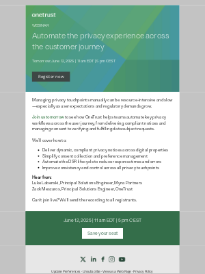 OneTrust - Automate Notices, Consent, and DSRs—Here’s How