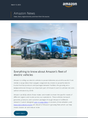 Amazon - Explore Amazon’s growing lineup of electric vehicles