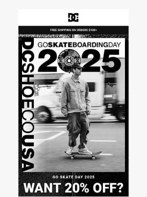 DC Shoes - The Go Skate Day Scavenger Hunt is On!