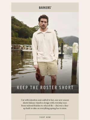 Barkers New Zealand - Built For Days Like These.