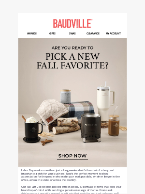 Baudville - Embrace the Fall – Shop New Collections!
