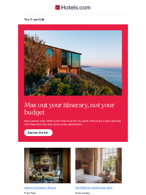 Hotels - 7 side trips to squeeze in more for less