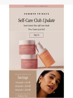 Summer Fridays - Your Self-Care Club Update is Here!
