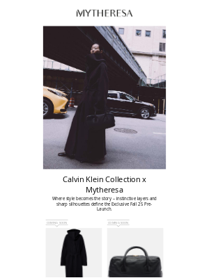 My Theresa - Calvin Klein Collection x Mytheresa