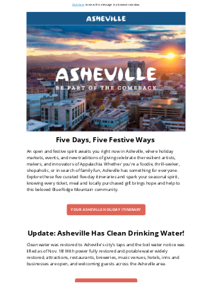 Visit Asheville - Asheville is Open: Be Part of the Comeback