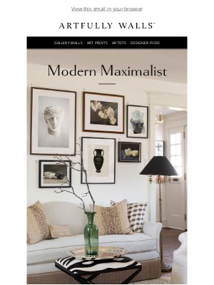 Artfully Walls - Modern Maximalist
