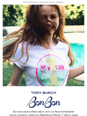 Tory Burch - Madelaine Petsch in TORY BURCH x BONBON