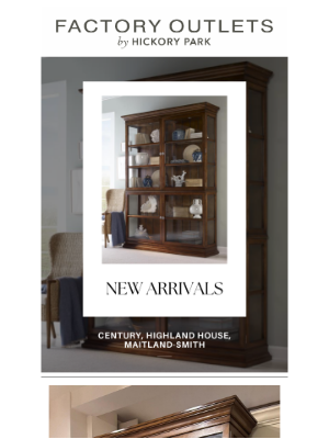 Century Furniture - NEW ARRIVALS