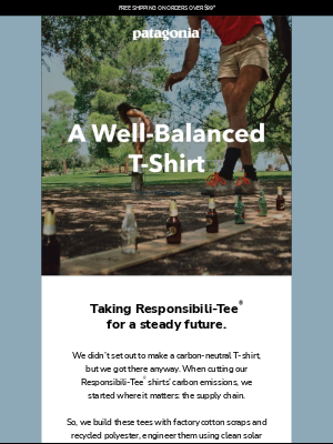 Patagonia - Carbon-neutral T-shirts that aren’t BS