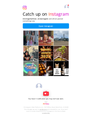 Instagram - xxx, catch up on moments you've missed