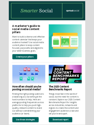 Sprout Social - Avoid chaos posting with content pillars