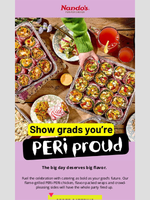 Nando's PERi-PERi - Fired up flavor your grad deserves 🎓