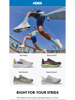 HOKA ONE ONE - Seeking stability?