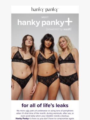 Hanky Panky - NEW: Say Goodbye to Leaks! 💧