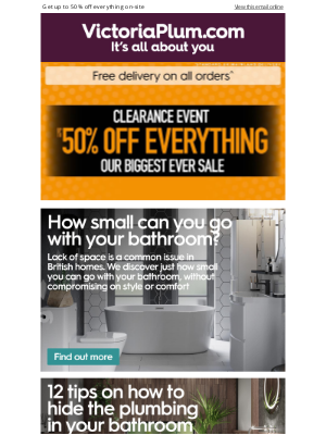 VictoriaPlum.com (United Kingdom) - Last chance - sale ends soon