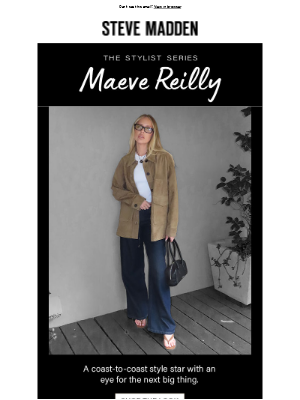 Shop Like A Pro: Maeve Reilly