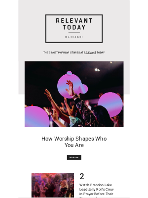 relevant - Today's trending stories: