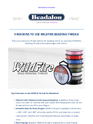 Beadalon - Check out these Top 5 Facts