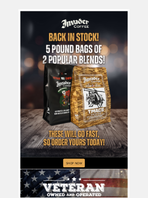 RogueAmericanApparel.com inc - ‼️Back in Stock! 5 LB Bags!