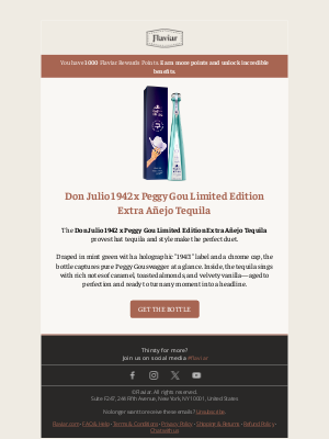 Flaviar - New Release: Don Julio 1942 x Peggy Gou Limited Edition