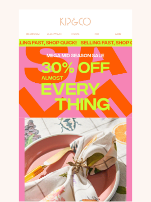 Kip and co (Australia) - Our top SALE picks for the home 💥 NOW 30-60% OFF