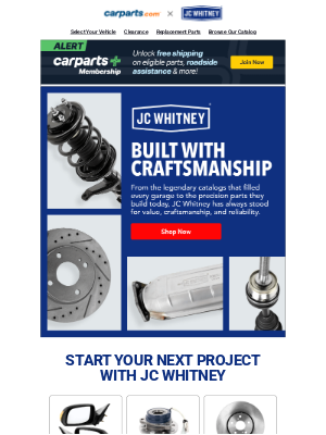CarParts - JC Whitney: Where Tradition Meets Innovation 🛠️