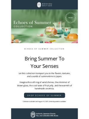 Bokksu - Echoes of Summer Collection Is Here