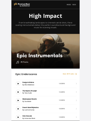 PremiumBeat - Breathtaking Visuals Deserve an Epic Score 🎻