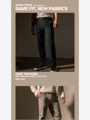 James Perse Ent. - Best Selling Golf Pant
