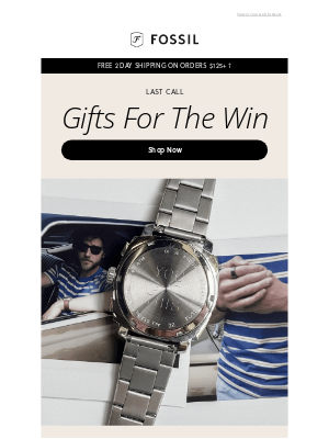 Fossil - There’s Still Time To Impress Dad ⌛