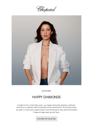 Chopard - Bella Hadid meets Happy Diamonds