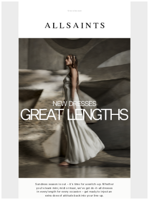 ALLSAINTS (United Kingdom) - New: Hot Dresses For Cool Days