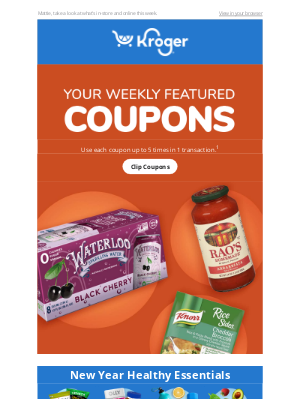 The Kroger Co. - Check it Out – Friday Deals Are Here 👀 | Weekly Coupons Are Here 💵