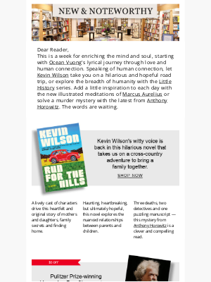 Barnes & Noble, INC - Your Weekly New & Noteworthy