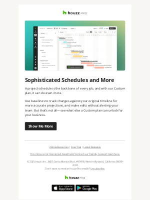 Houzz - Discover the future of scheduling tools