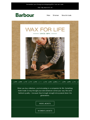 Barbour (United Kingdom) - In it for the long-term