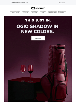 Ogio - This Just In: Shadow Golf Bag in Two New Colors