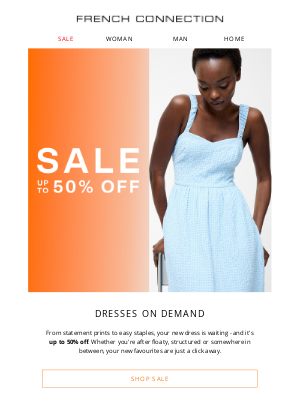 French Connection (United Kingdom) - Up to 50% off the dresses everyone's talking about