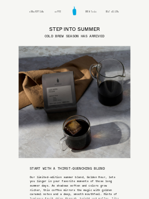Blue Bottle Coffee - Everything You Need for an Epic Cold Brew Season