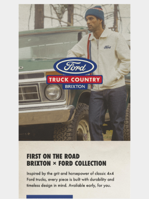 Brixton LLC - EARLY ACCESS: Brixton x Ford Collection