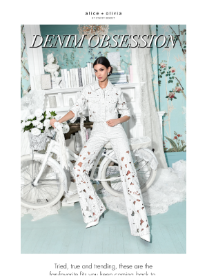 alice + olivia - These Jeans Always Sell Out
