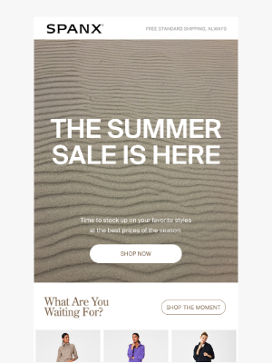 Spanx - IT'S HAPPENING: The Summer Sale (!!)