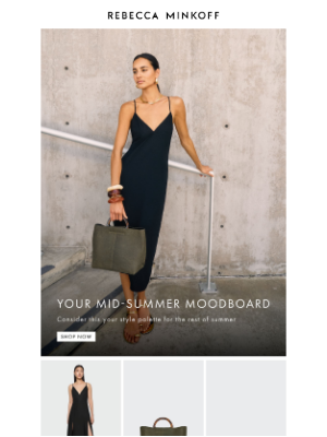 Rebecca Minkoff - Re: Your Mid-Summer Moodboard