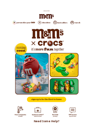 MY M&M's - Step Things Up with M&M'S x Crocs