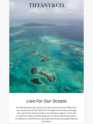 Tiffany & Co. - Celebrating World Oceans Day, Every Day