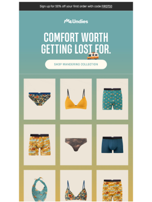 MeUndies - New drops for your wild side 🌼✨