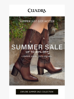 CUADRA - ☀️ The Summer Sale is on  – Up to 40% OFF