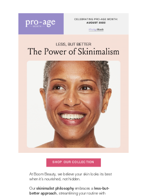 BOOM by Cindy Joseph - What is Skinimalism?